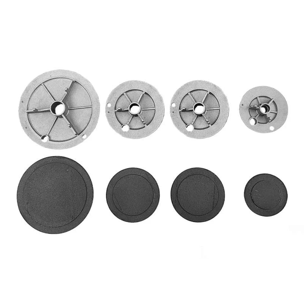 Kit bruciatori spartifiamma 4 fuochi piano cottura cucina gas Rex Electrolux Aeg