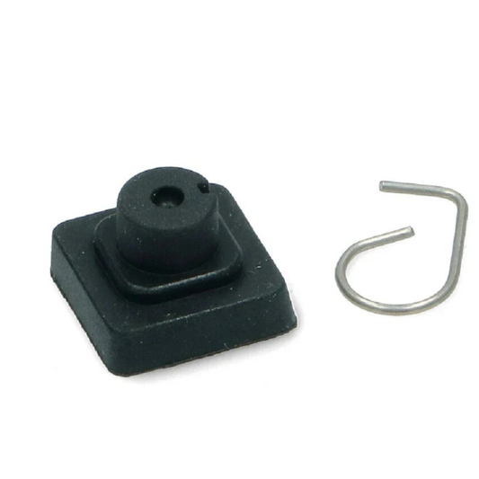 1 gommino antigraffio per griglie piano cottura Smeg 694010259