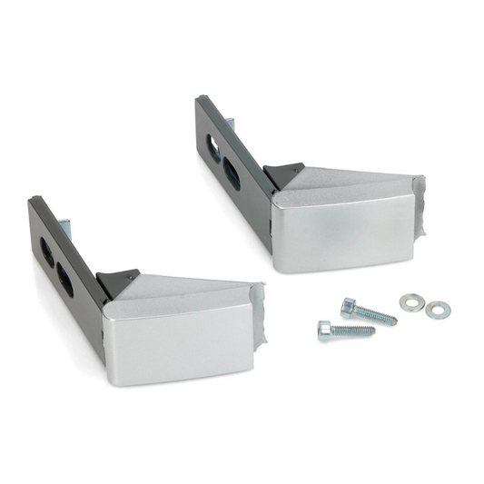 Kit supporti per maniglia cerniere porta frigorifero Liebherr 9590178 - 9590124