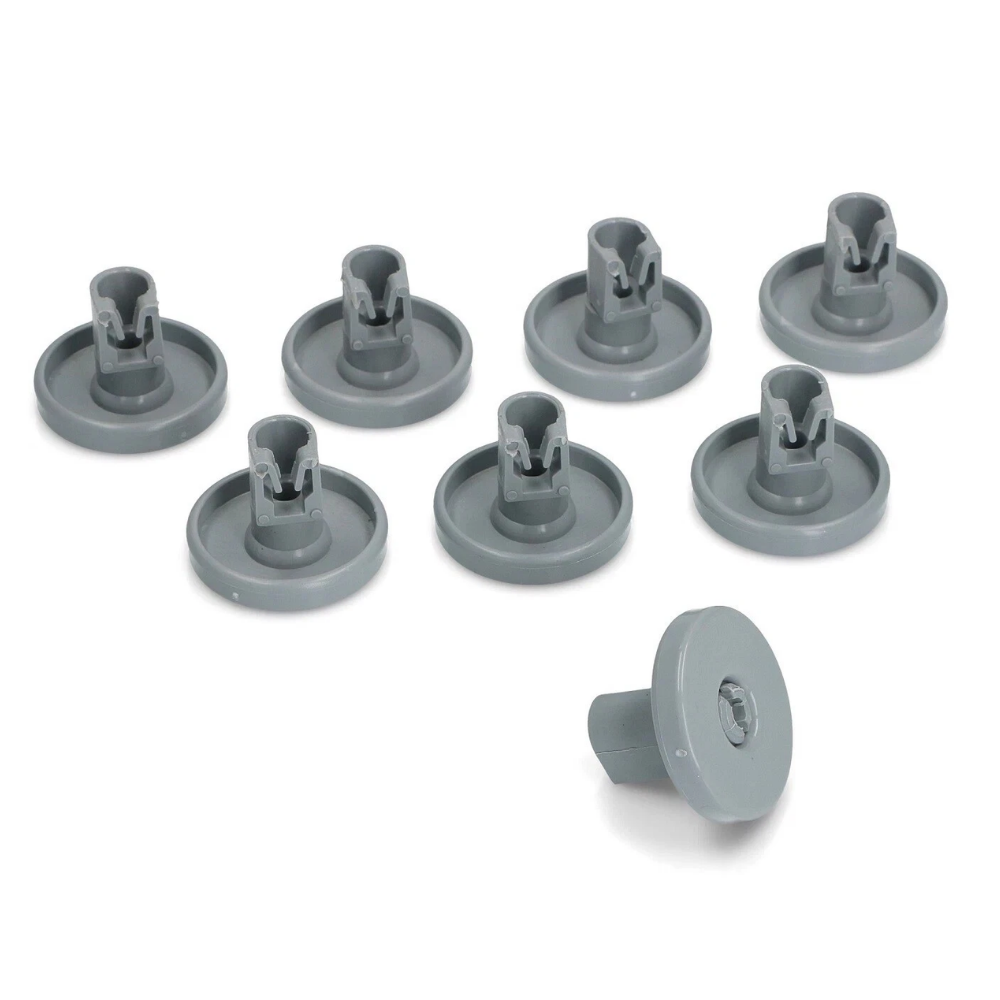 Kit 8 ruote per cestello inferiore Lavastoviglie Rex Electrolux Zanussi Aeg