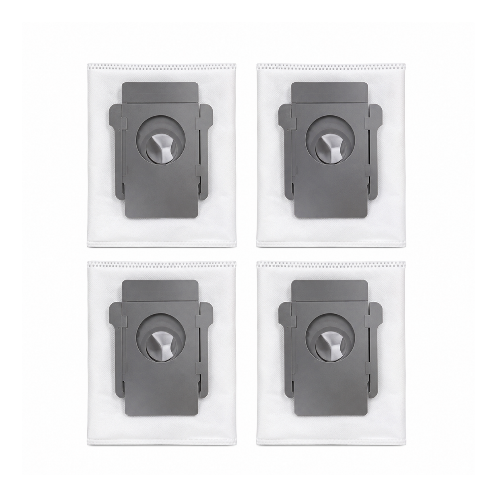 Confezione di 4 sacchetti per iRobot Roomba serie i, j e Combo