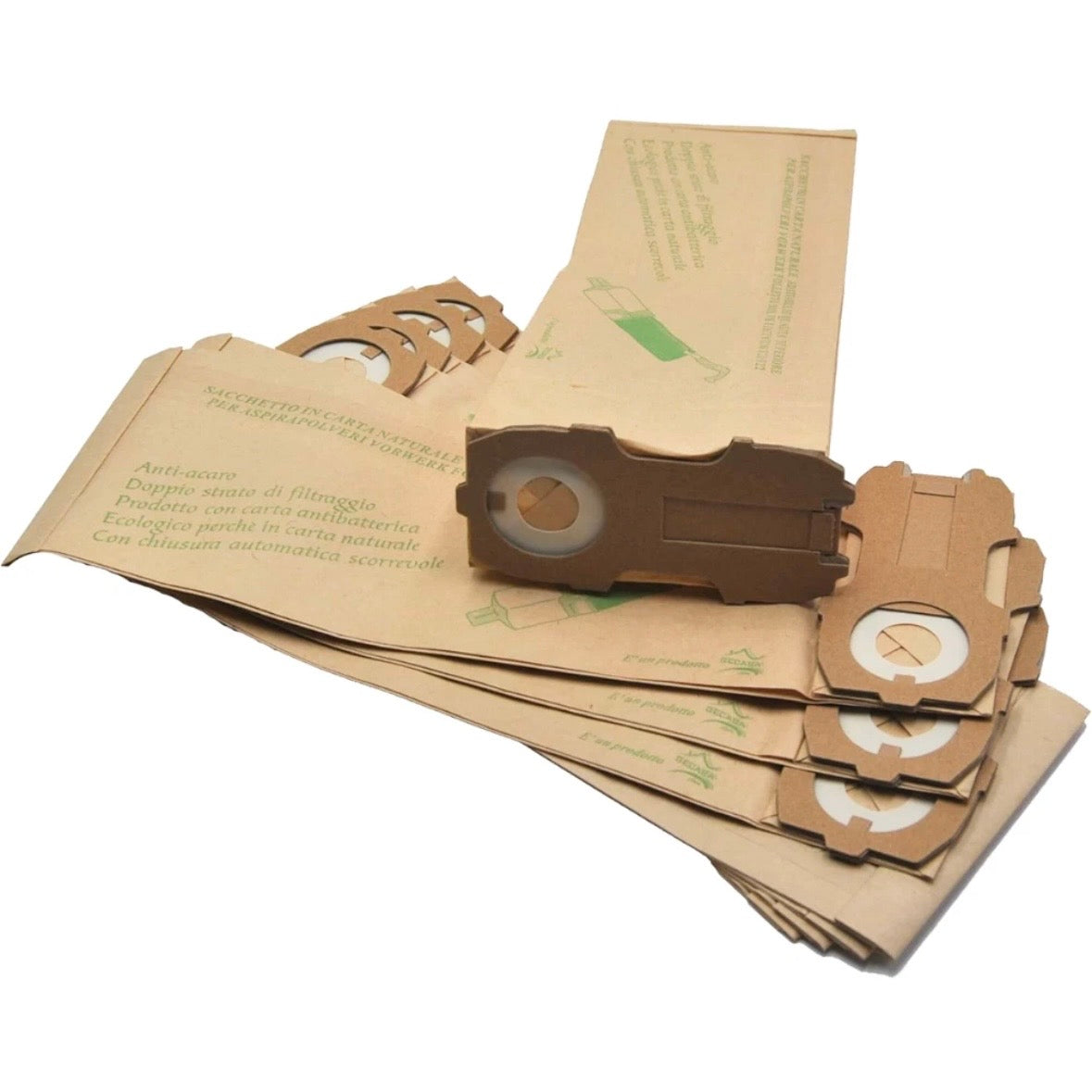 Confezione di 8 sacchetti per Vorwerk Folletto VK120 VK121 VK122