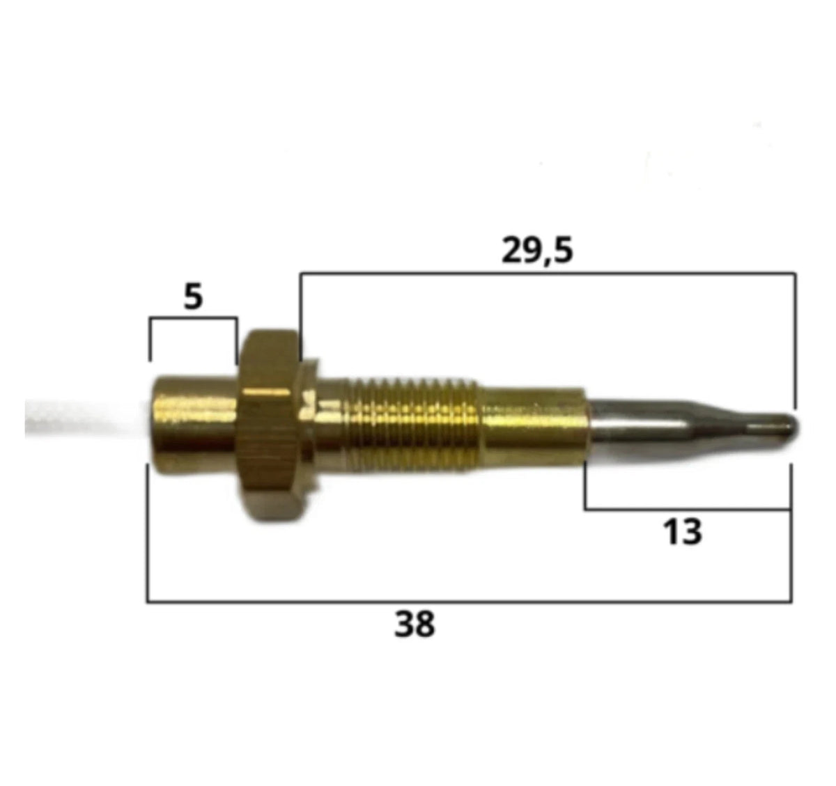 Termocoppia per bruciatore piano cottura cucina a gas Franke - 133.0052.856