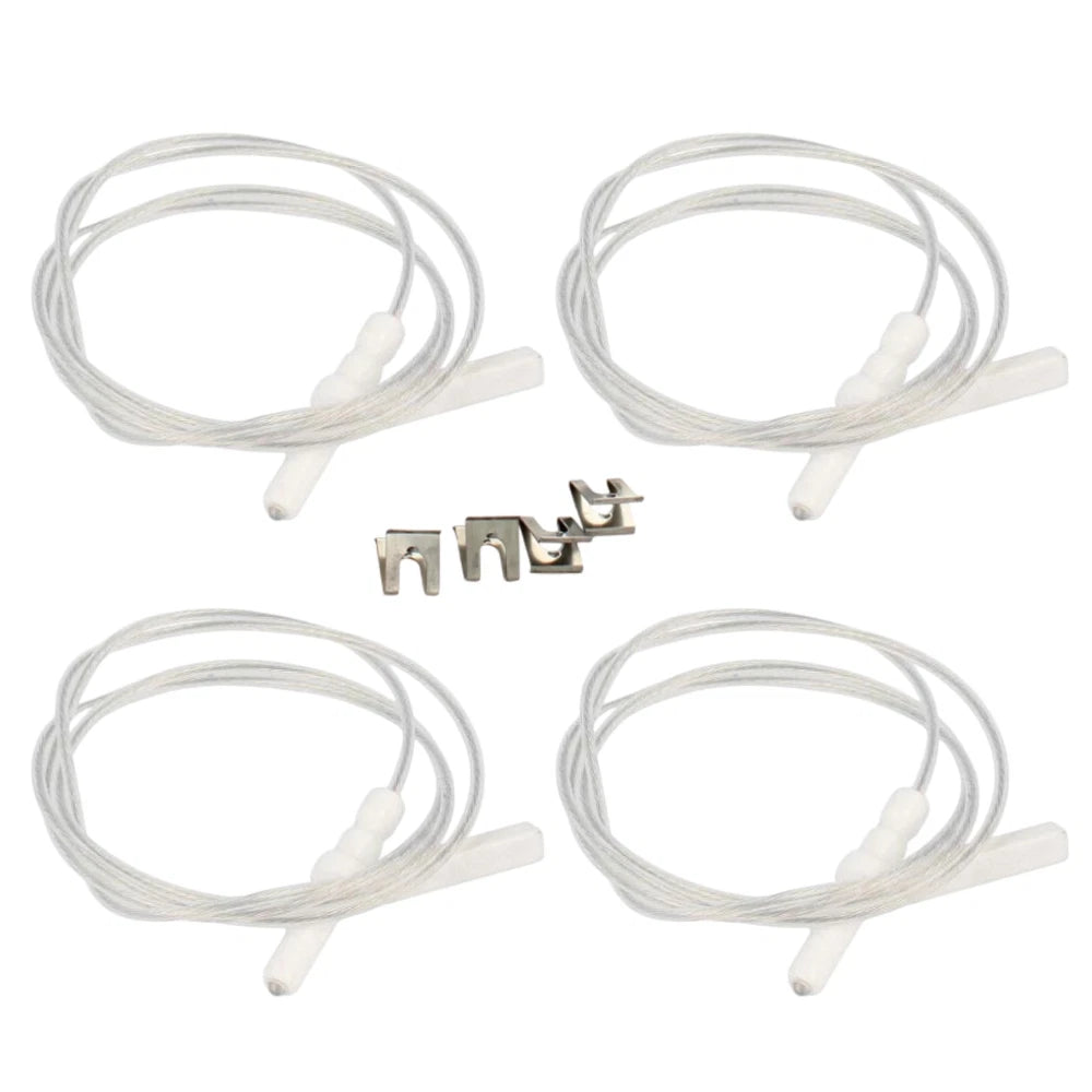 Kit 4 candelette accensione elettronica per piano cottura cucina a gas Bosch Siemens