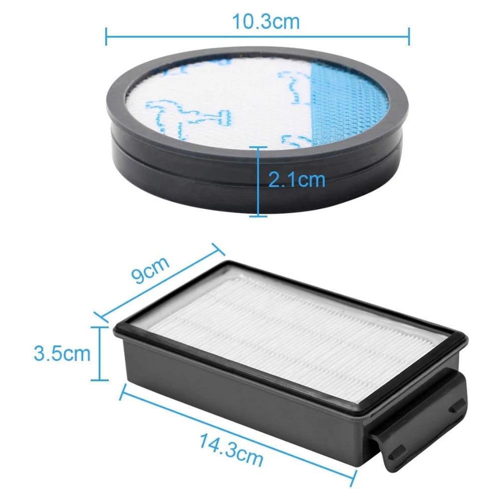 Kit coppia filtri aspirapolvere scopa elettrica Rowenta Moulinex Tefal ZR005901