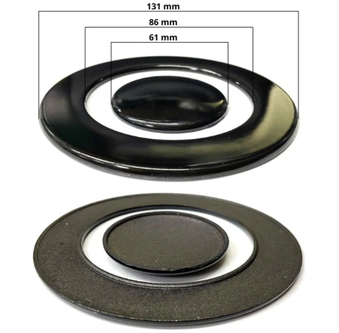 Bruciatore + piattelli ultrarapido tripla corona cucina a gas Hotpoint Ariston