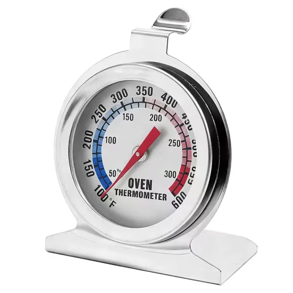 Termometro per forno tondo in acciaio da 0 - 300 °C reistente al calore