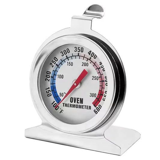 Termometro per forno tondo in acciaio da 0 - 300 °C reistente al calore