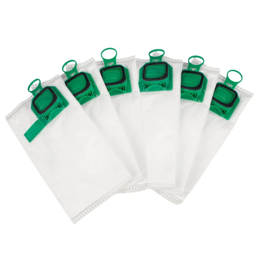 Confezione di 6 sacchetti in microfibra per Vorwerk Folletto VK140 VK150