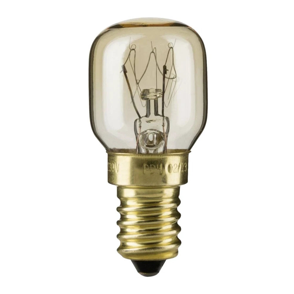 Lampada lampadina mignon a pera E14 - 25 W per forno fino a 300 °C