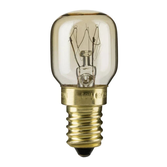 Lampada lampadina mignon a pera E14 - 25 W per forno fino a 300 °C