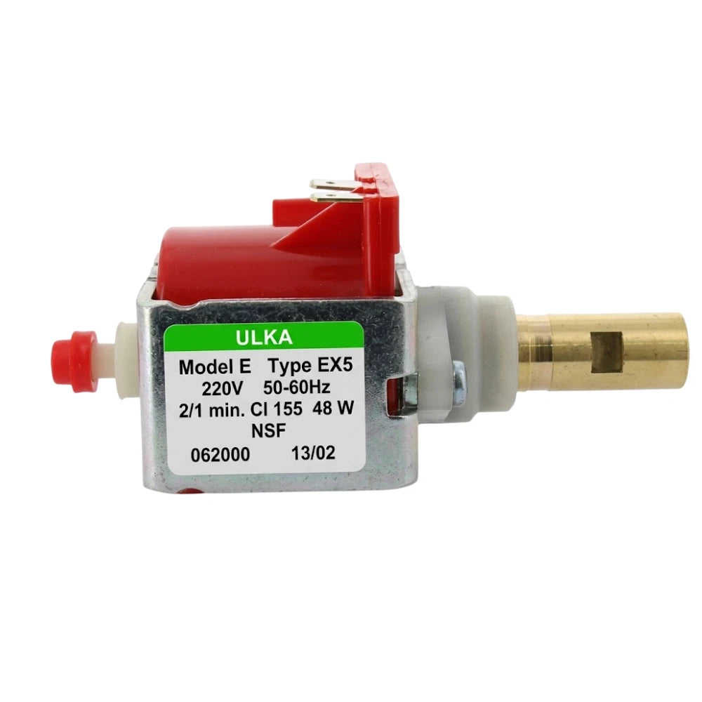 Pompa ULKA EX5 per macchina da caffè 220/230 V - 48 W - 15 bar terminale ottone